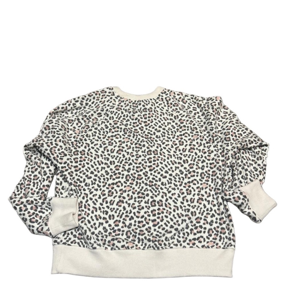 NWT Victoria's Secret Sweatshirt Pullover Ribbed Crew Neck Long Sleeve S - Picture 2 of 3
